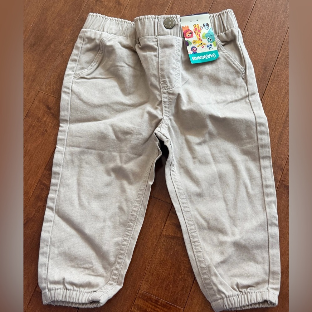 Garanimals Beige/Tan Jogger Pants for Kids